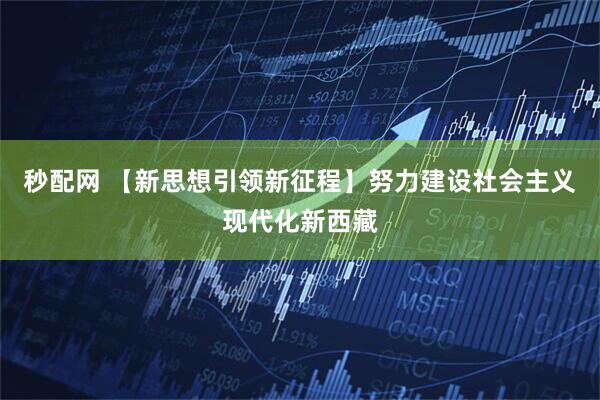 秒配网 【新思想引领新征程】努力建设社会主义现代化新西藏